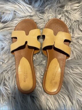 Paola Firenze leather sandals made in Italy